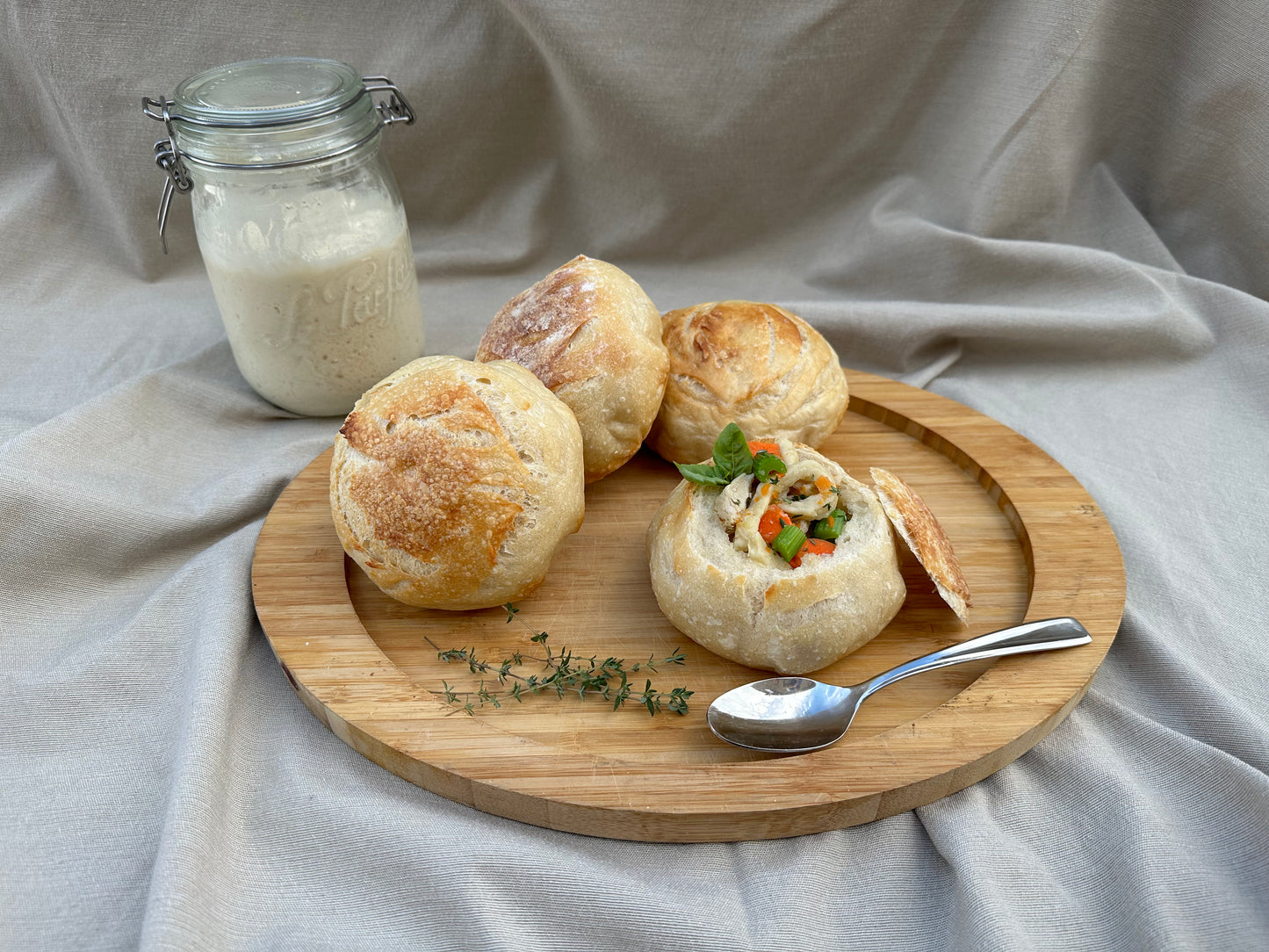 Sourdough Bread Bowls