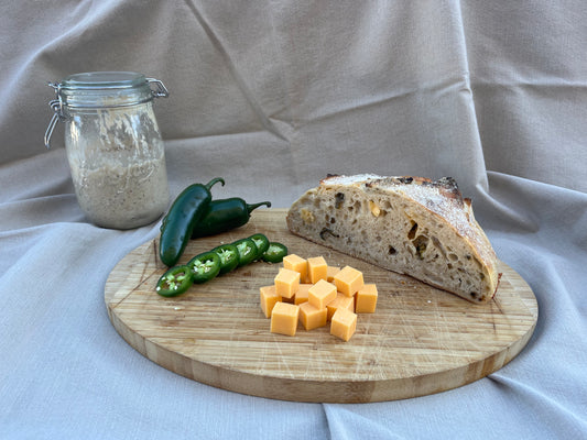 Sourdough Jalapeño & Cheddar Loaf