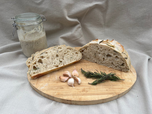 Sourdough Rosemary & Garlic Loaf